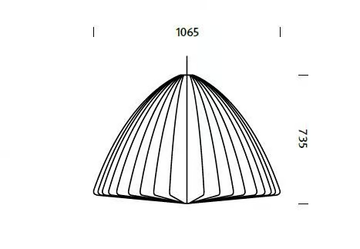 NELSON BELL BUBBLE - Polymer pendant lamp by Herman Miller - view 3